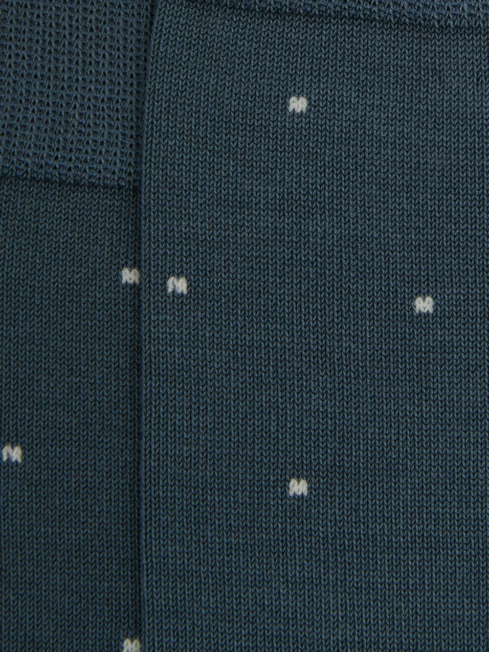Polka Dot Socks in Airforce Blue