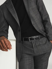 Reversible Leather Belt in Black/Brown