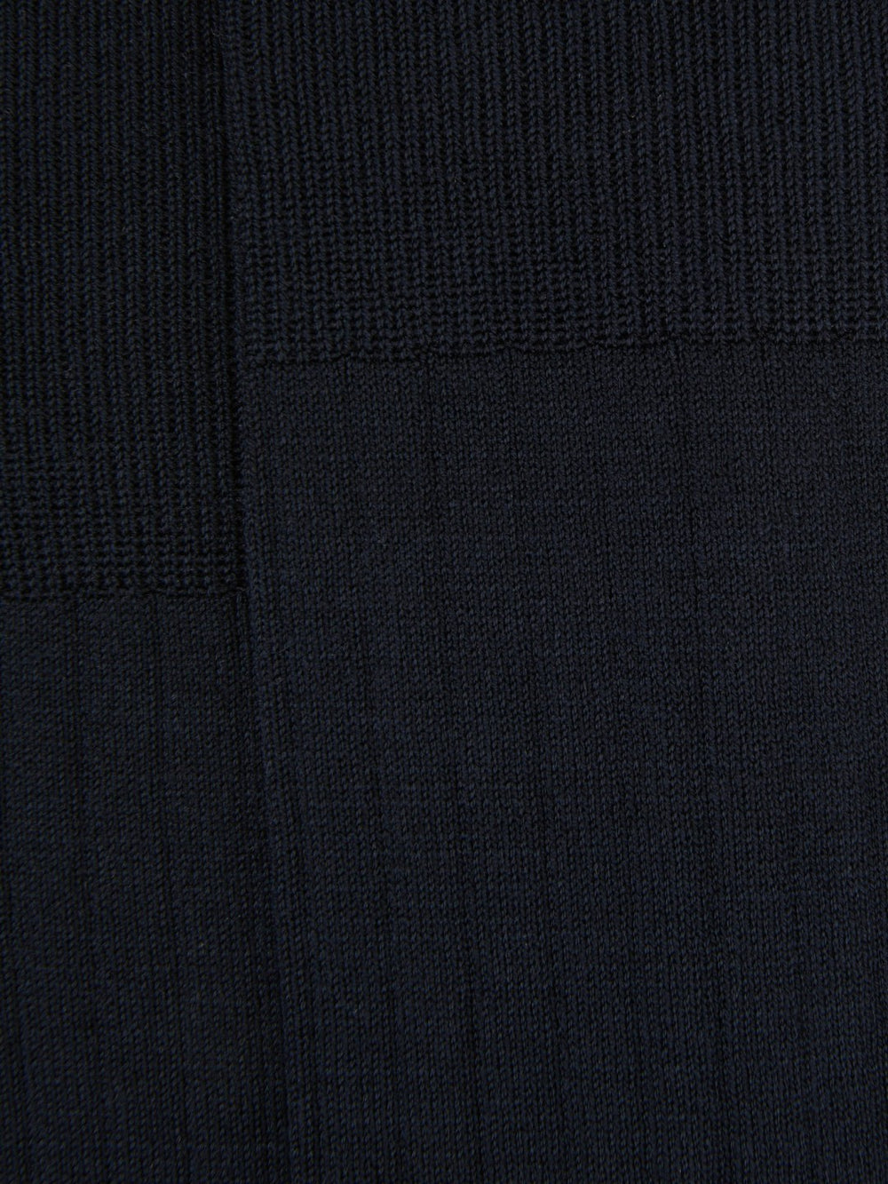 Ribbed Socks in Navy