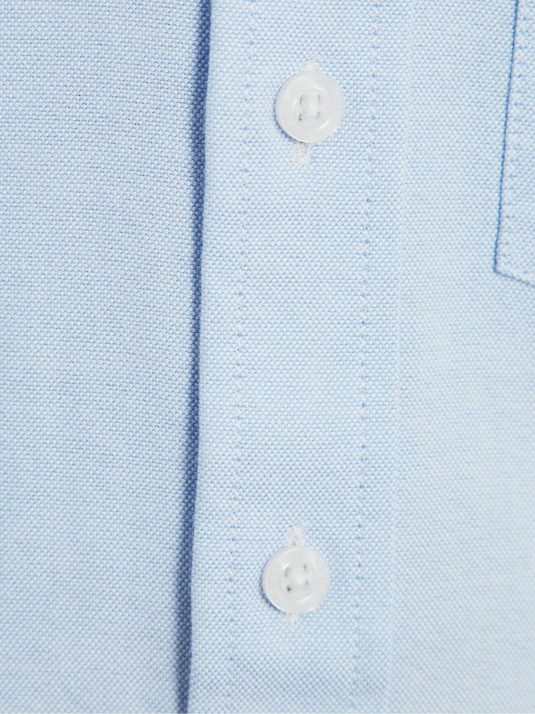 3-9 yrs Button Down Oxford Shirt in Soft Blue