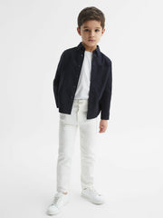 9-14 yrs Button Down Oxford Shirt in Navy