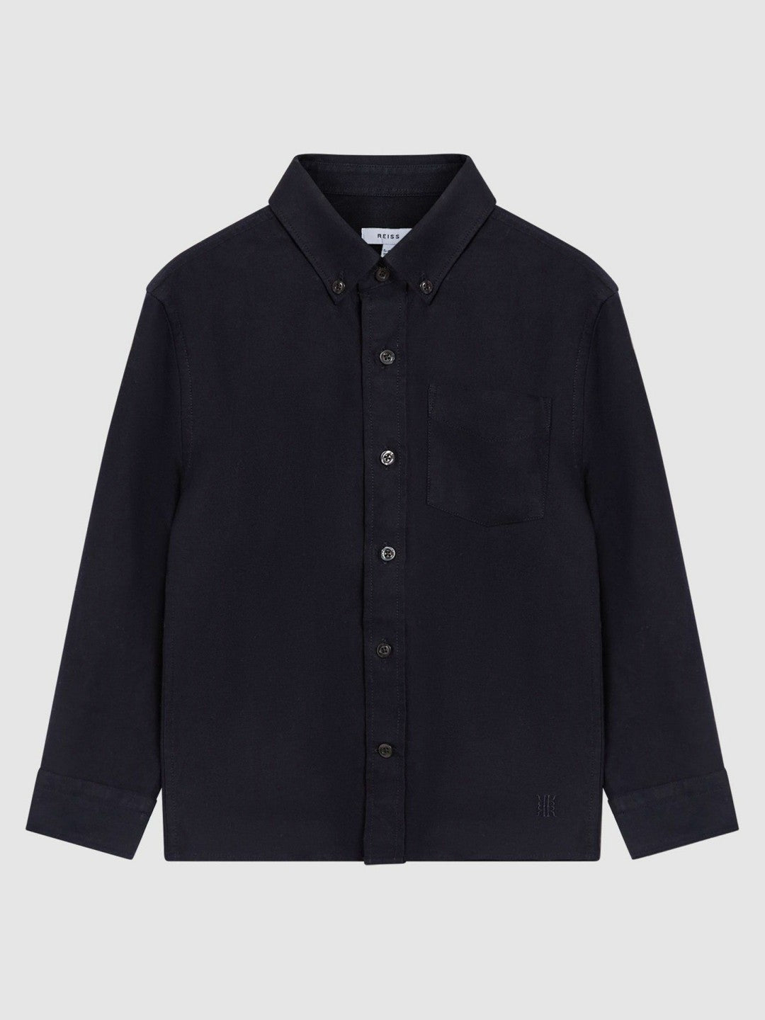 9-14 yrs Button Down Oxford Shirt in Navy