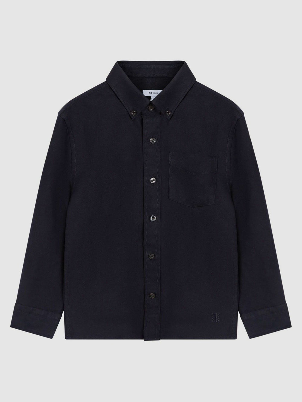 9-14 yrs Button Down Oxford Shirt in Navy