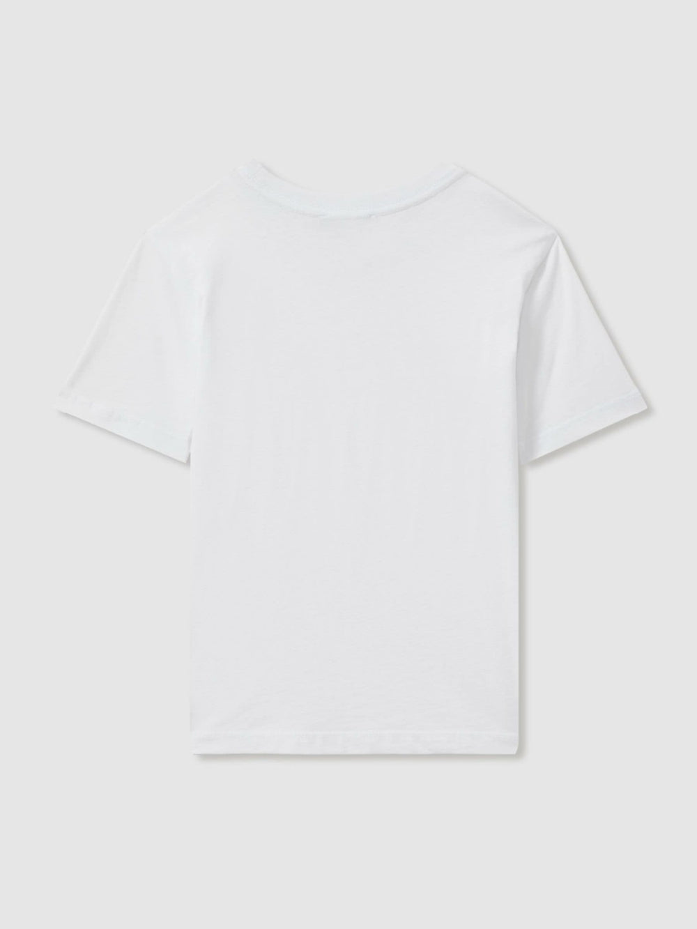 9-13 yrs Crew Neck T-Shirt in White