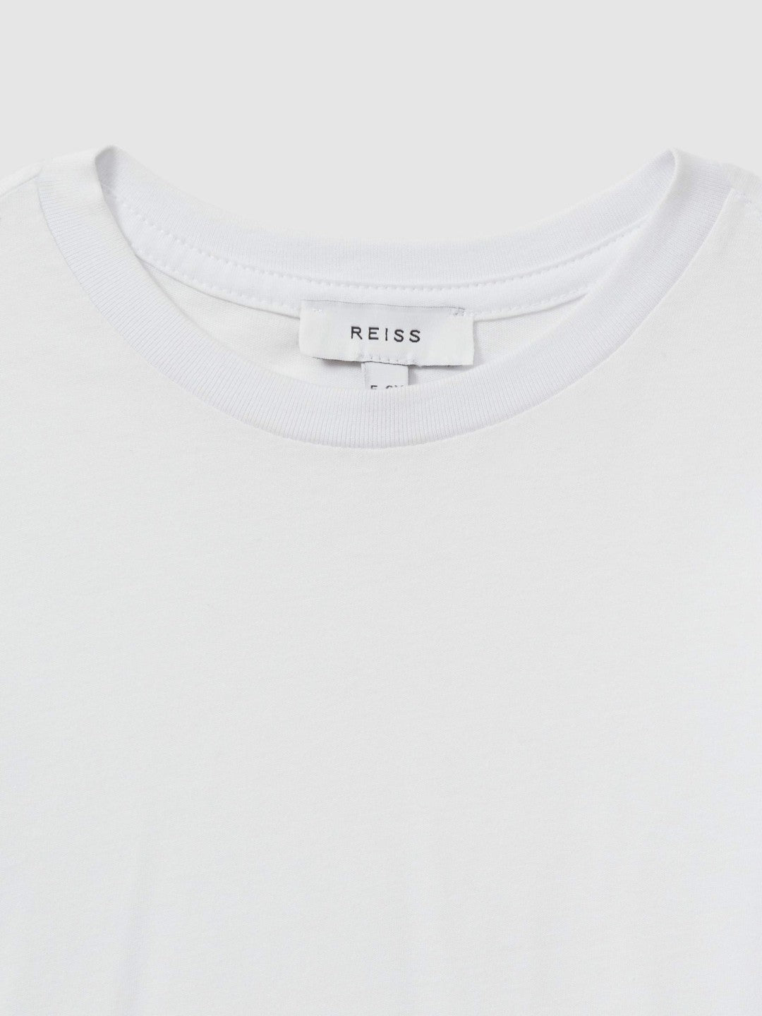 9-13 yrs Crew Neck T-Shirt in White