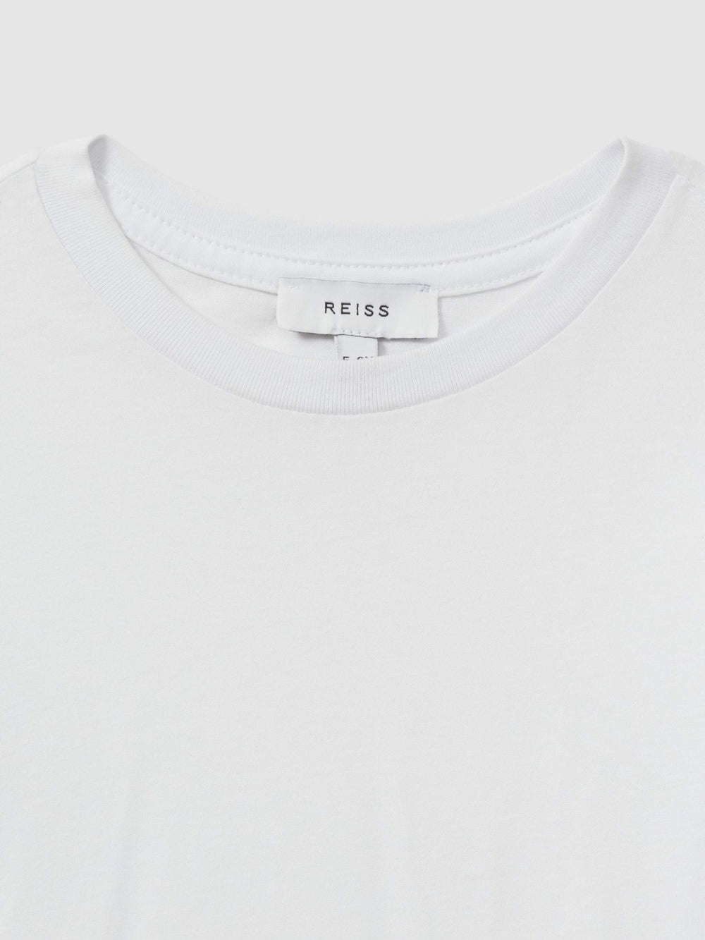 9-13 yrs Crew Neck T-Shirt in White