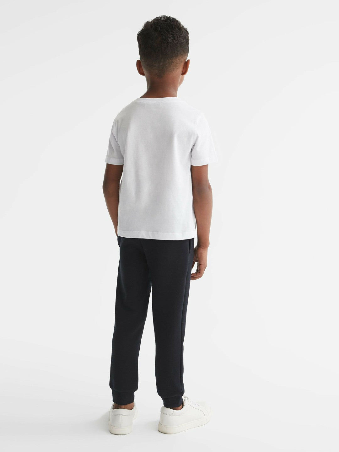 9-13 yrs Crew Neck T-Shirt in White