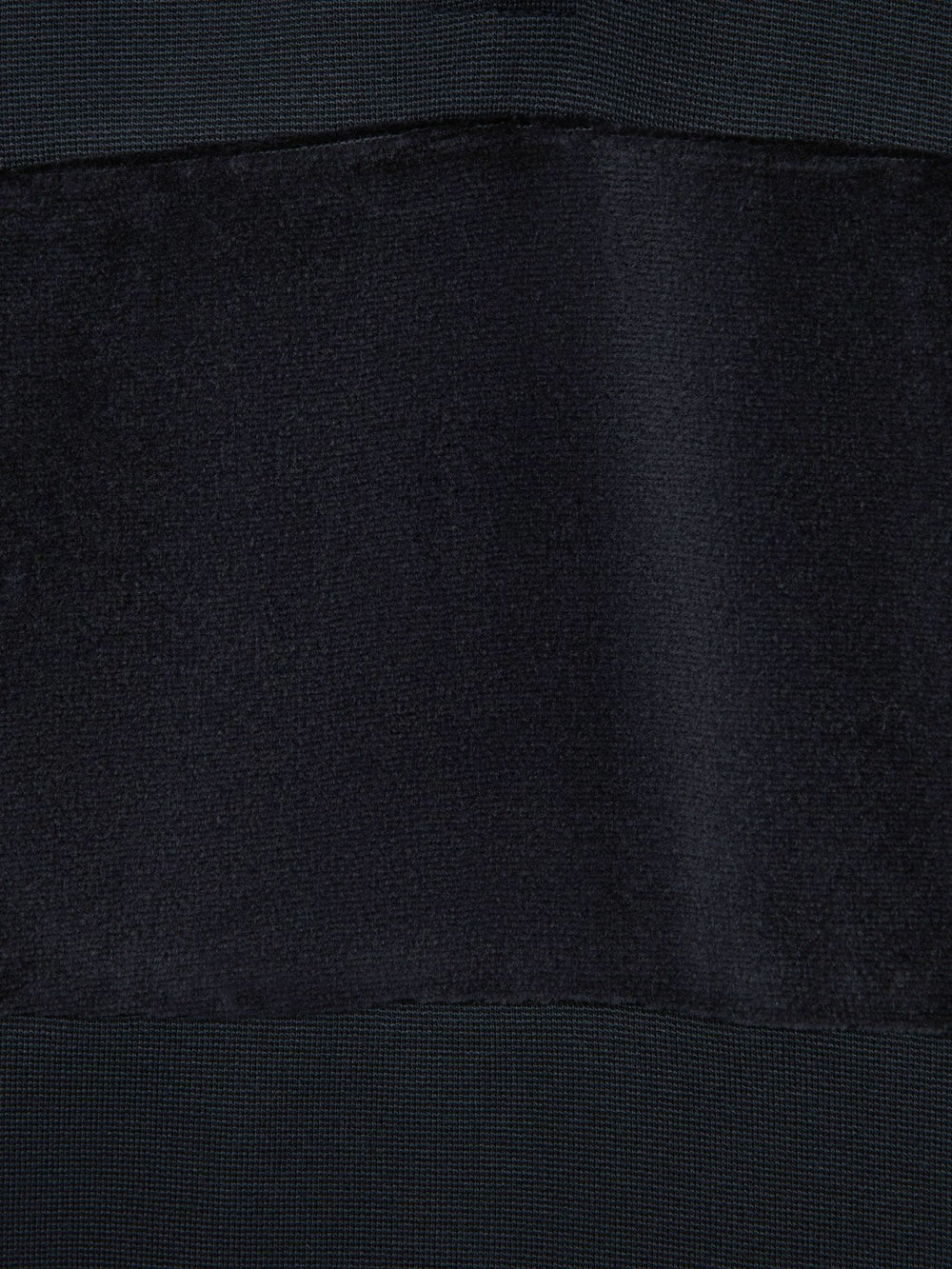 3-9 yrs Slim Fit Half-Zip Funnel Neck Velour Sweatshirt in Navy