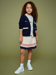 13-14 yrs SmileyWorld Tennis Skirt in Off White