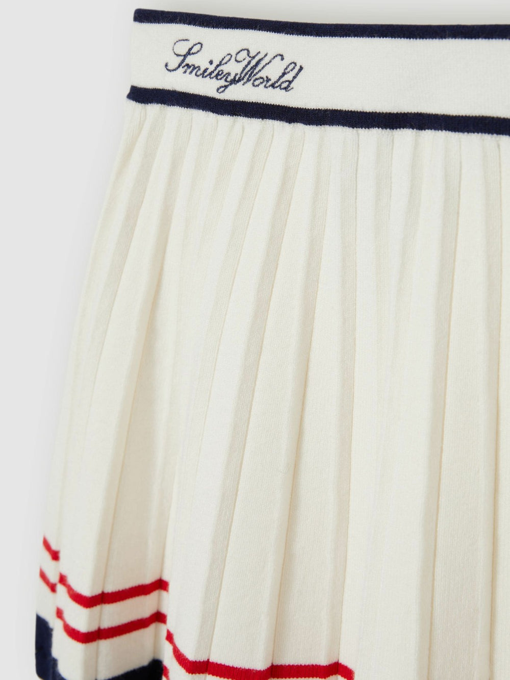 4-9 yrs SmileyWorld Tennis Skirt in Off White