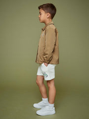 3-9 yrs SmileyWorld Harrington Jacket in Stone