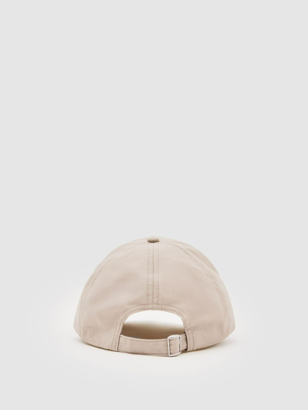 Embroidered-Logo Tech Baseball Cap in Stone