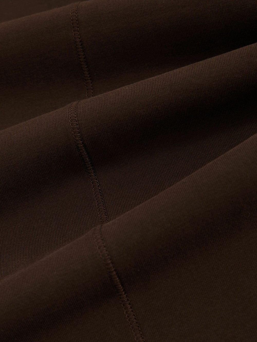Stretch-Cotton Crew-Neck T-Shirt in Chocolate Brown