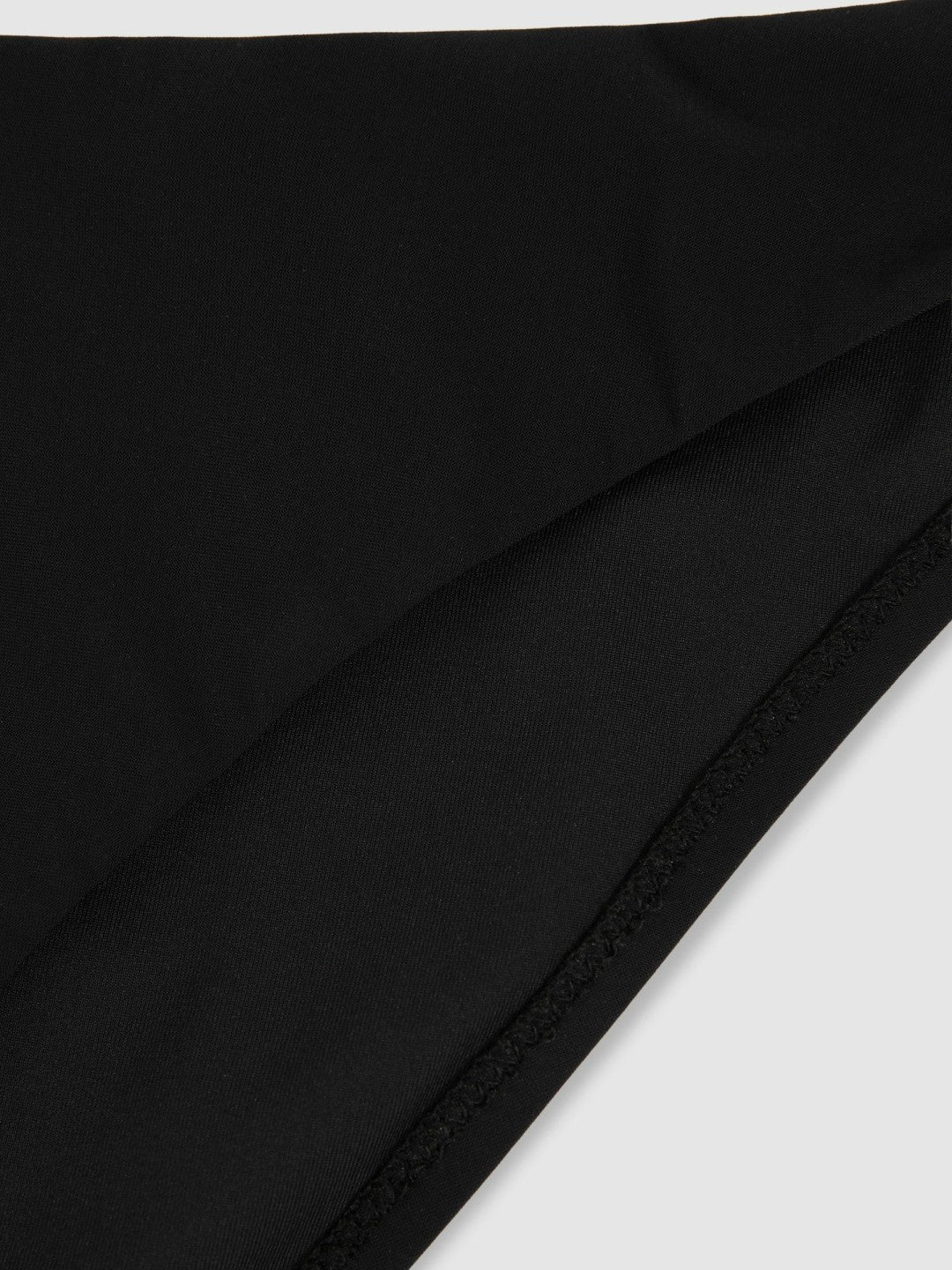 High Cut Bikini Bottoms in Black