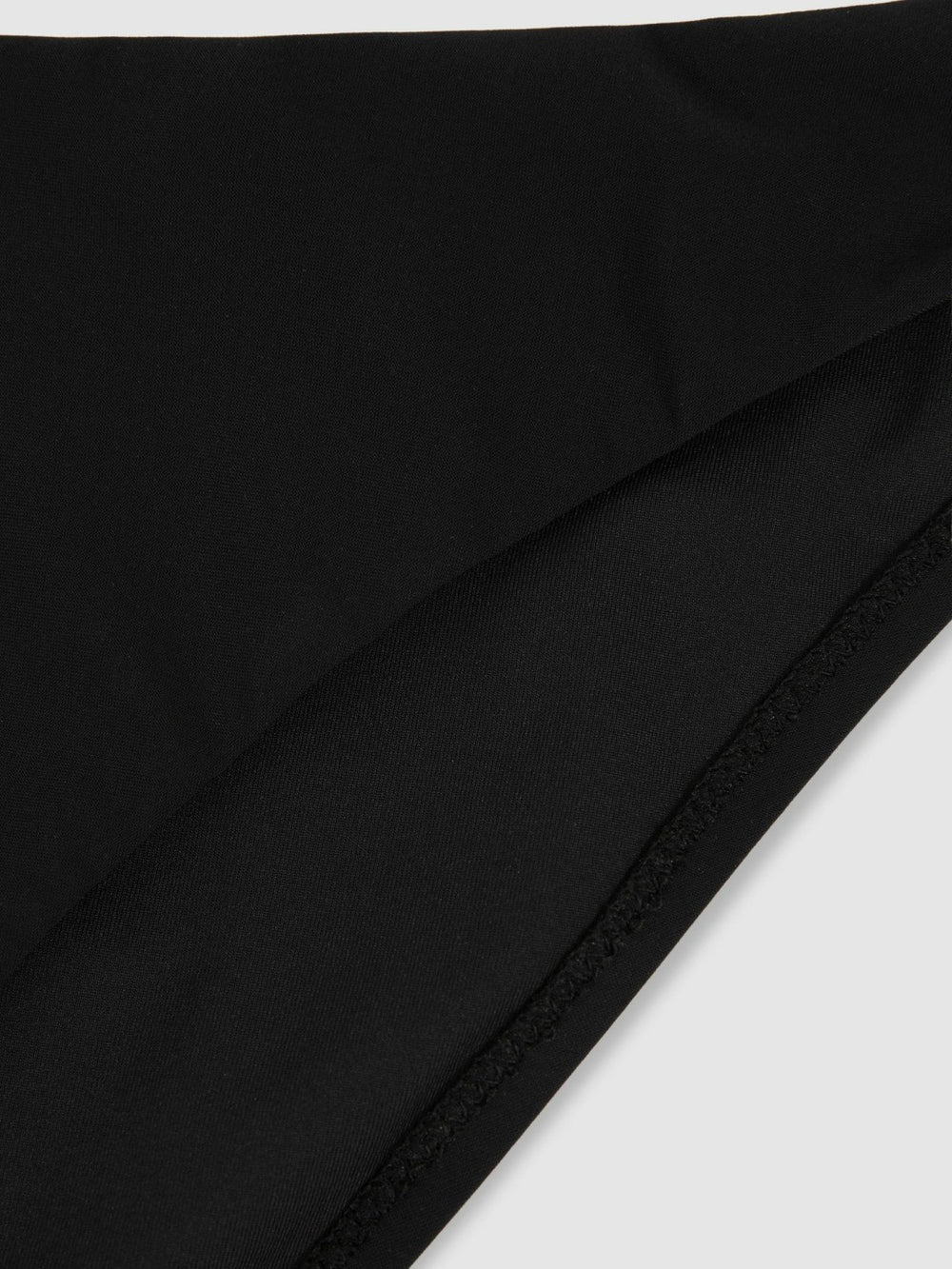 High Cut Bikini Bottoms in Black