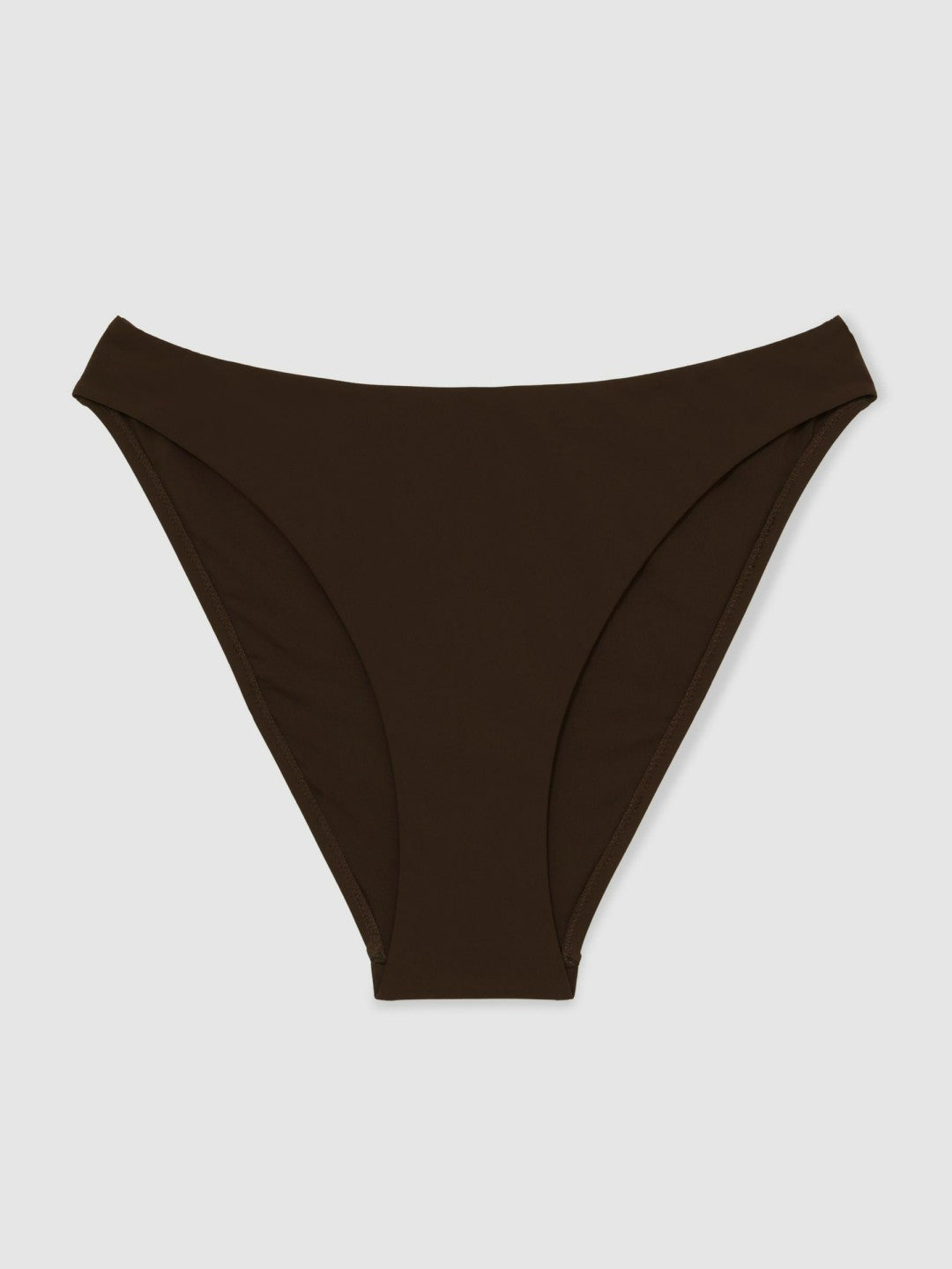 High Cut Bikini Bottoms in Chocolate