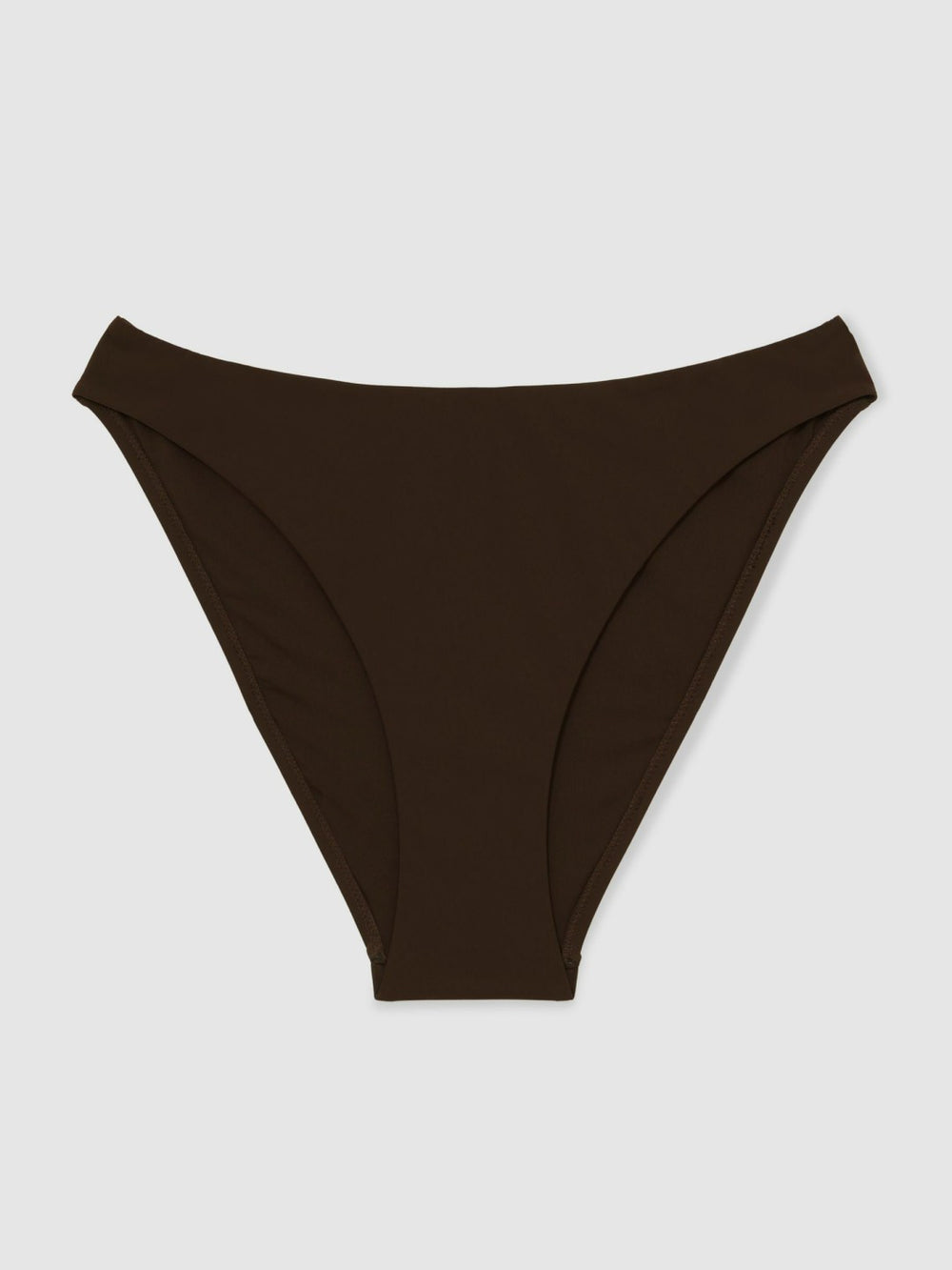 High Cut Bikini Bottoms in Chocolate