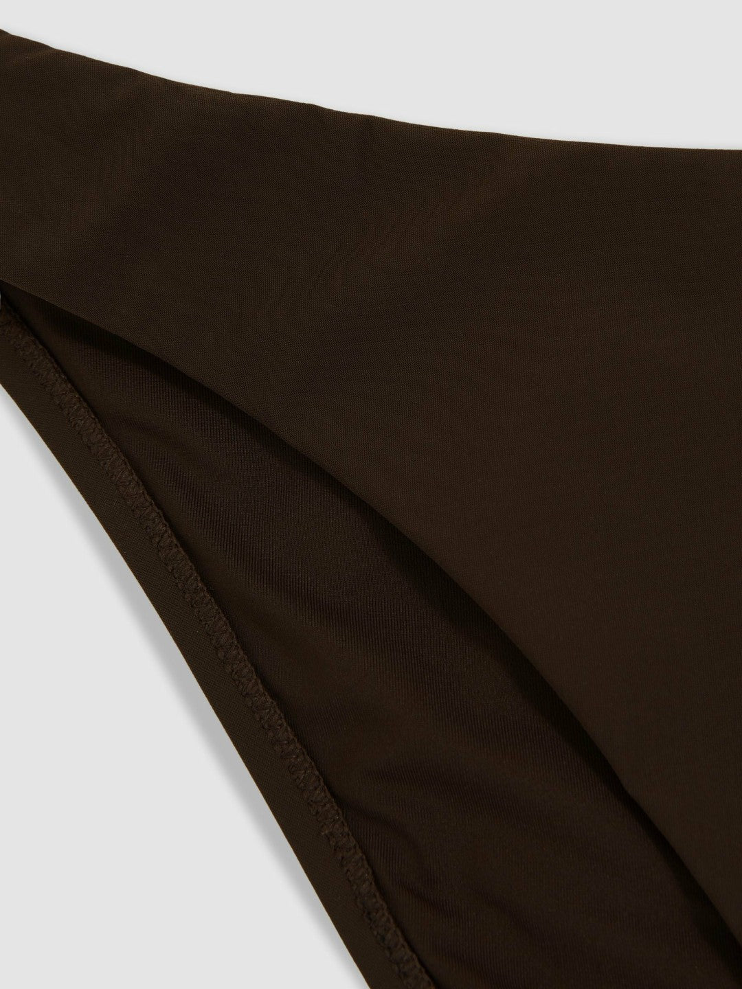 High Cut Bikini Bottoms in Chocolate