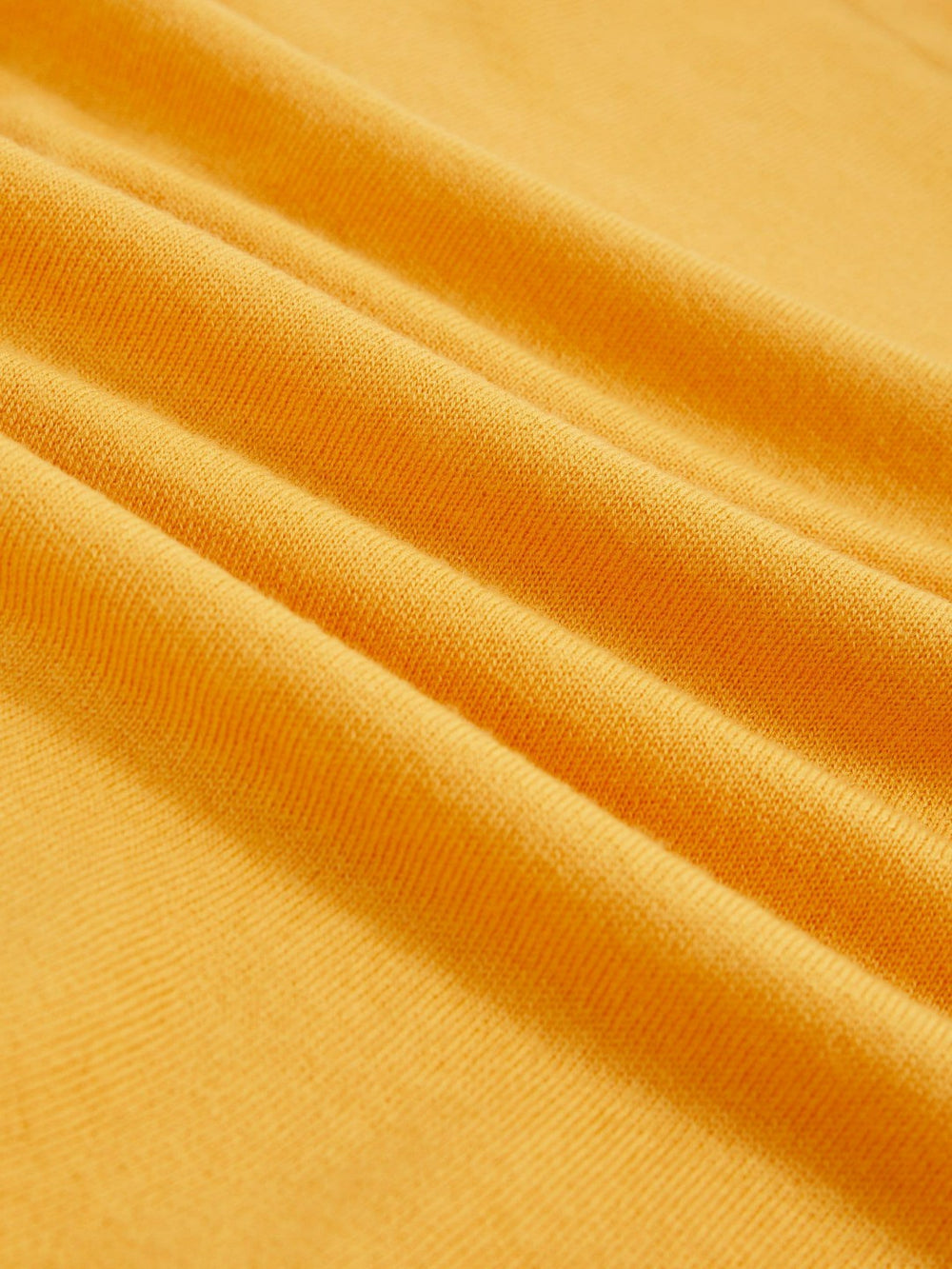 Merino Wool Crew-Neck Jumper in Yellow