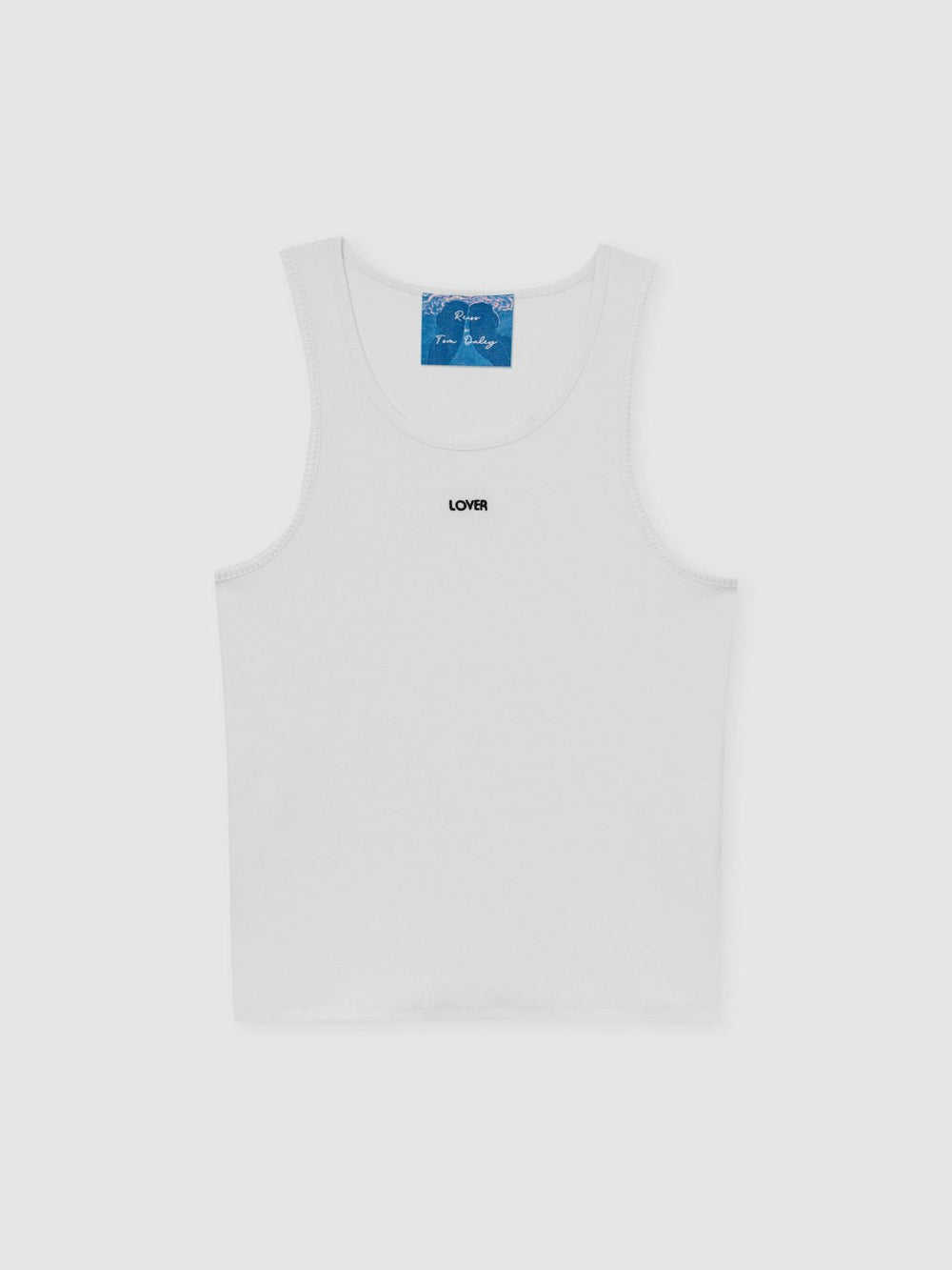 | Tom Daley Cotton Lover Vest with Stretch in White