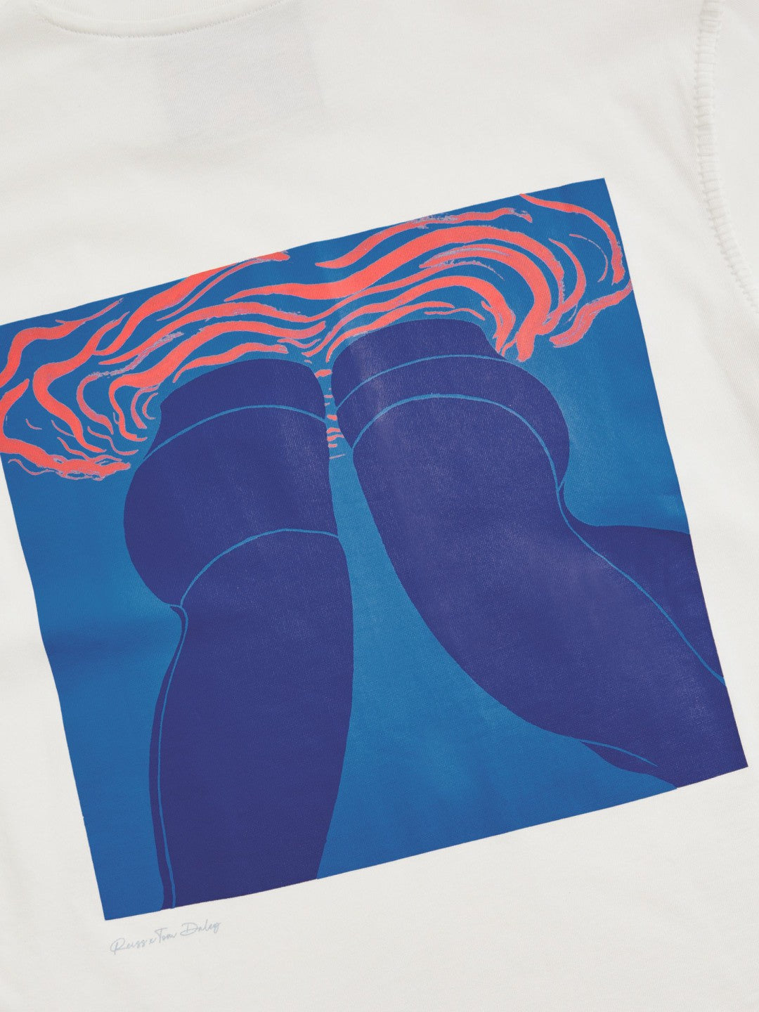 | Tom Daley Graphic-Print T-Shirt in White