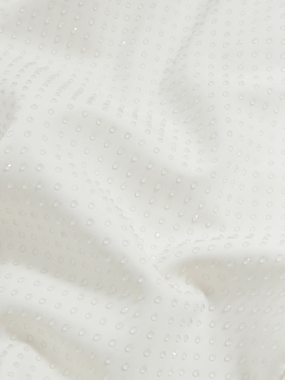 Good American Scuba Crystal Midi Dress in White
