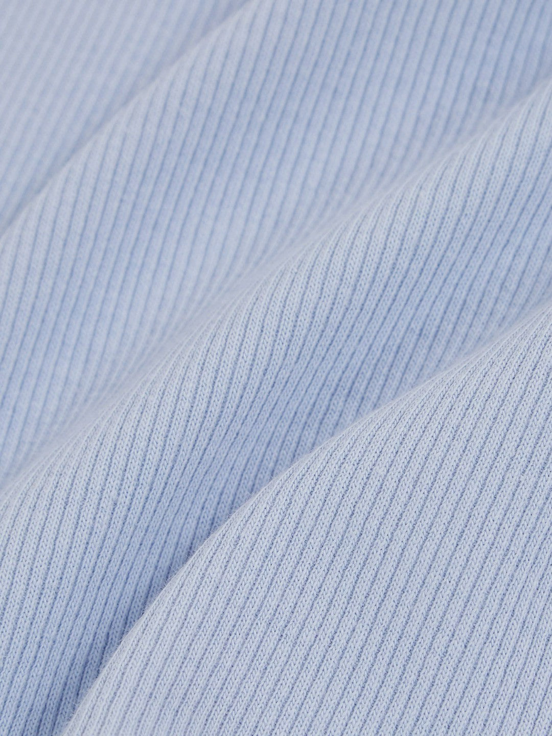 9-13 yrs Stretch-Cotton Ribbed Vest in Blue