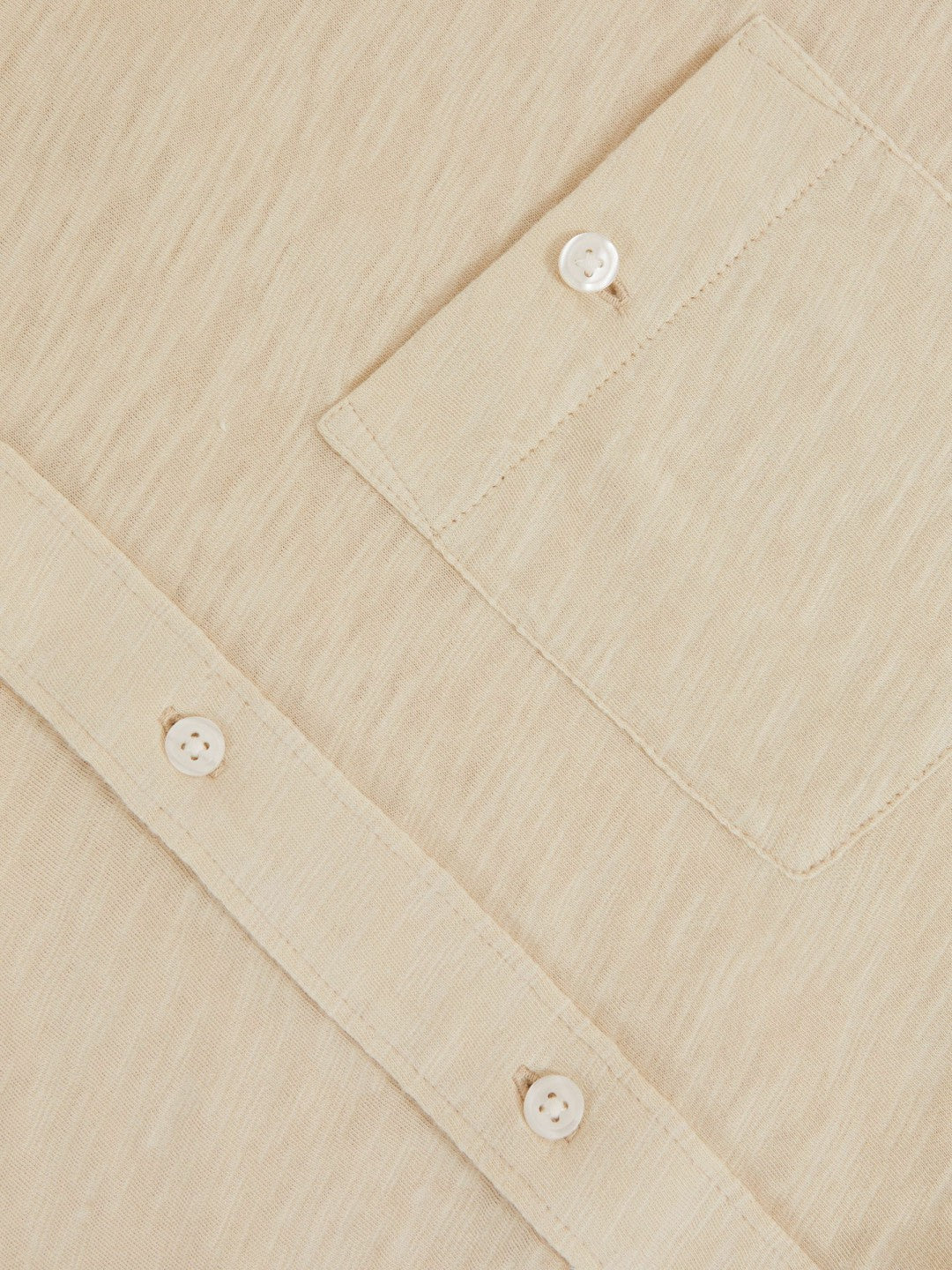 Paige Carillo Short Sleeve Shirt in Cream