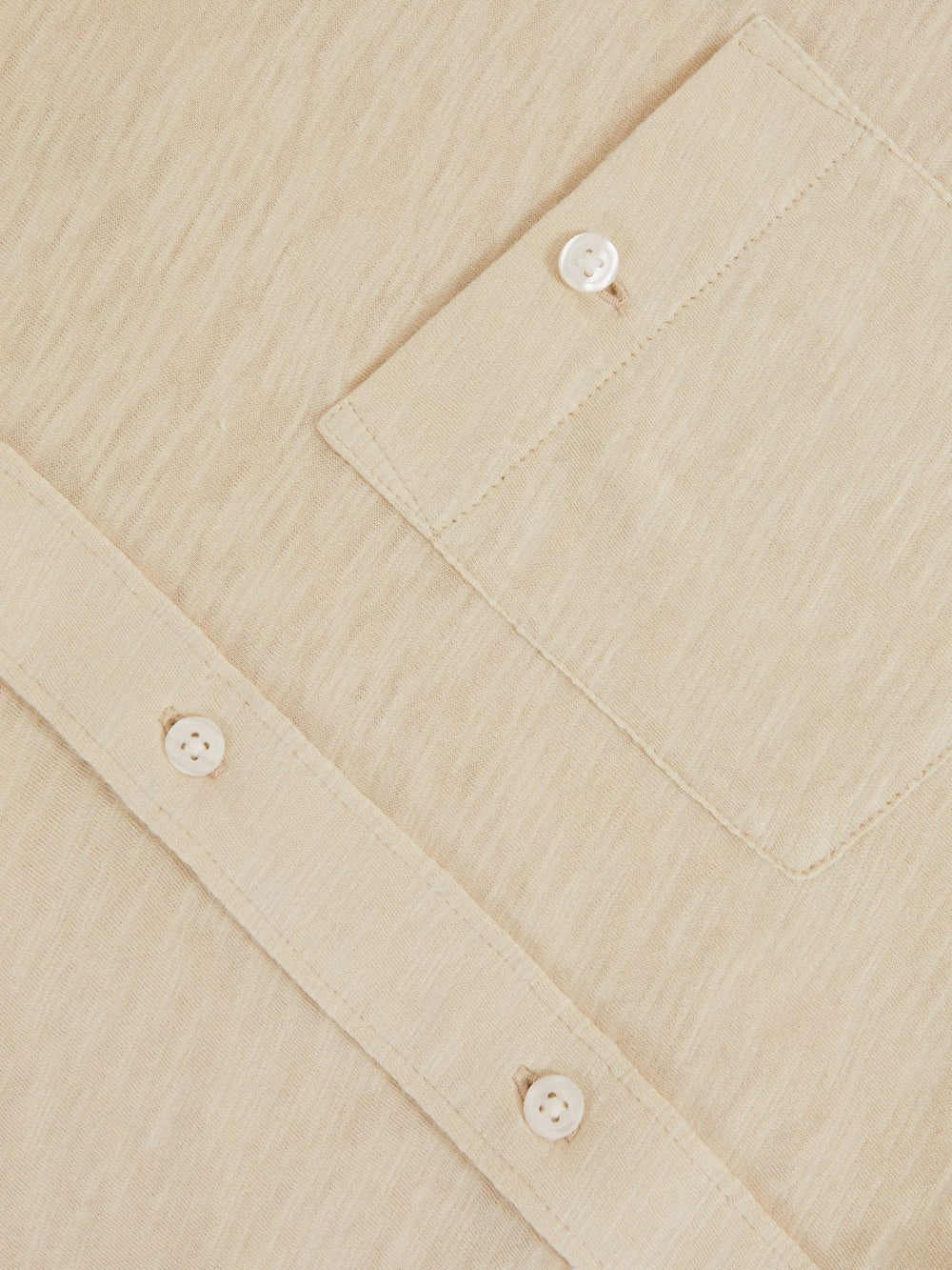Paige Carillo Short Sleeve Shirt in Cream