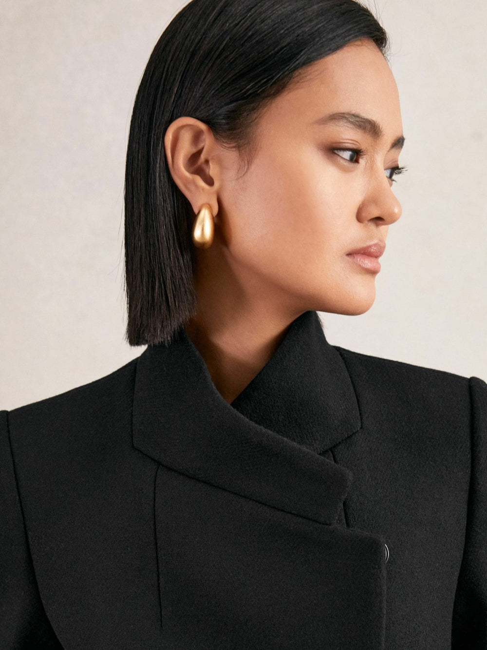 Coat in Black