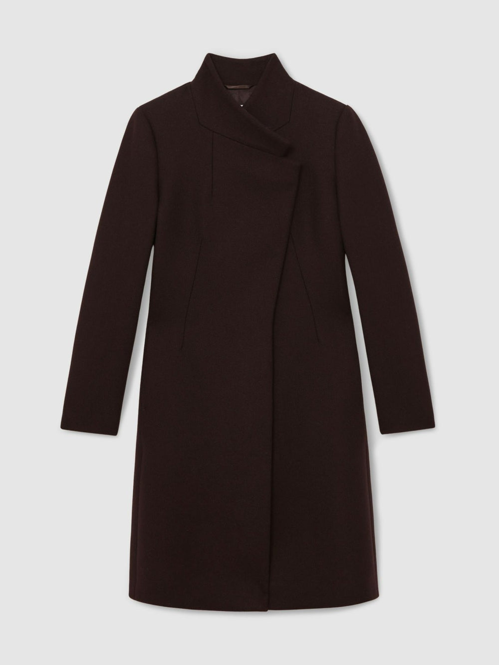 Petite Coat in Chocolate Brown