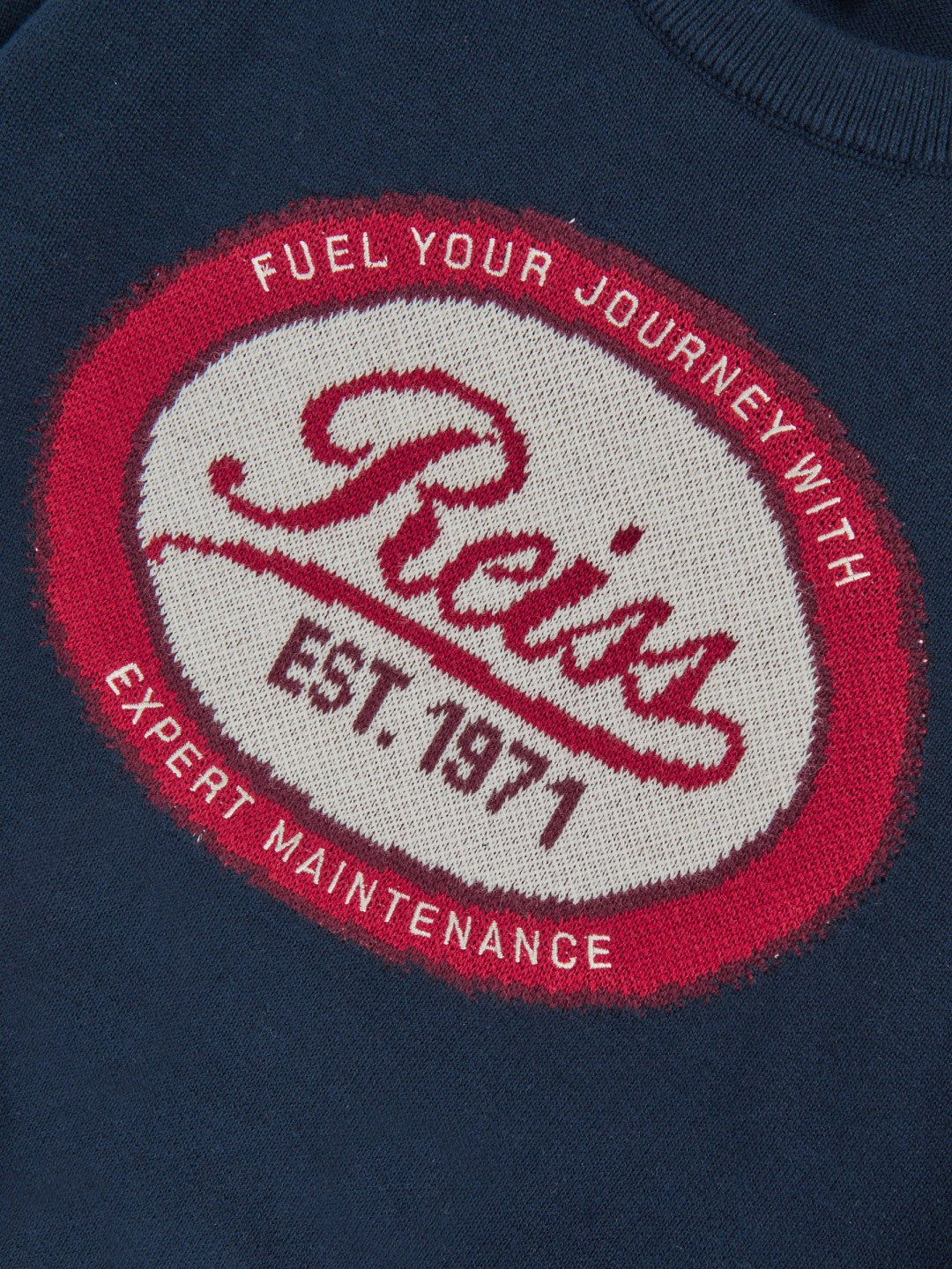 3-9 yrs Cotton Motor Cars Logo Jumper in Navy