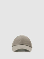 Embroidered Logo Tech Baseball Cap in Mushroom Brown