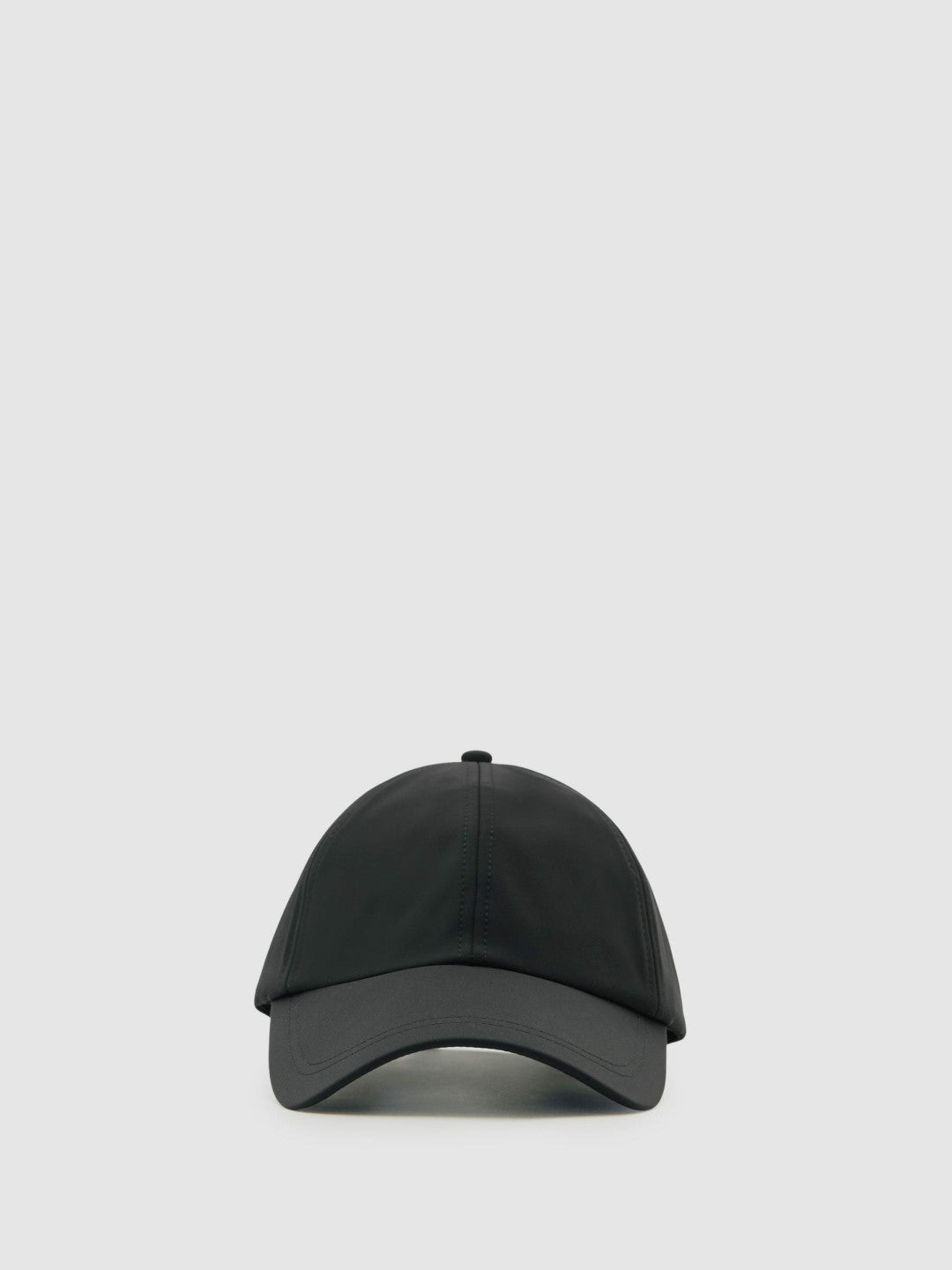 Embroidered Logo Tech Baseball Cap in Black