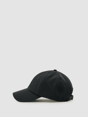 Embroidered Logo Tech Baseball Cap in Black