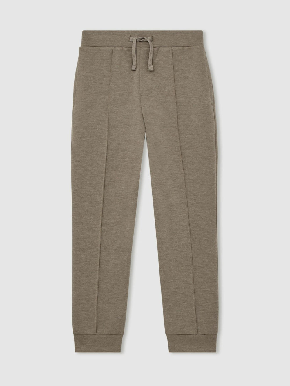 3-9 yrs Interlock Drawstring Joggers in Taupe Brown