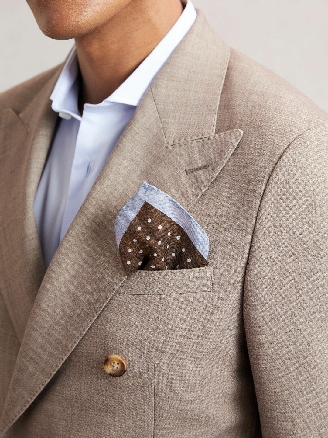 Pocket Squares in Chocolate Brown