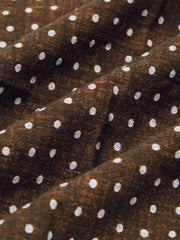Pocket Squares in Chocolate Brown