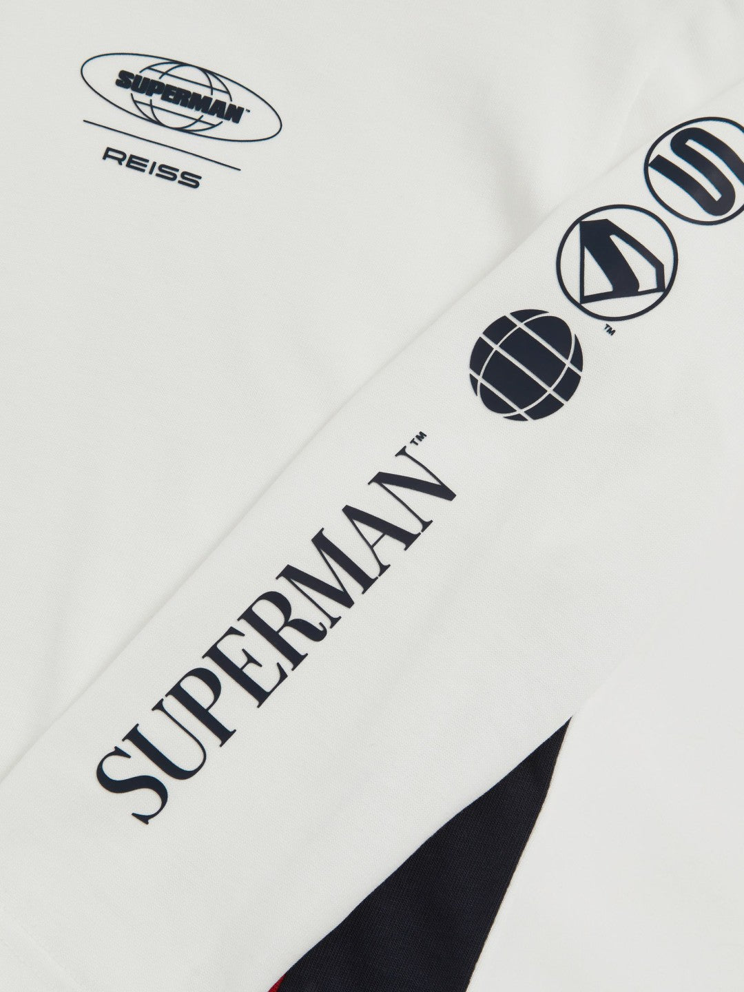 9-13 yrs Superman Cotton Logo T-Shirt in White