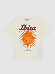 9-13 yrs SmileyWorld Sun Motif T-Shirt in Off White