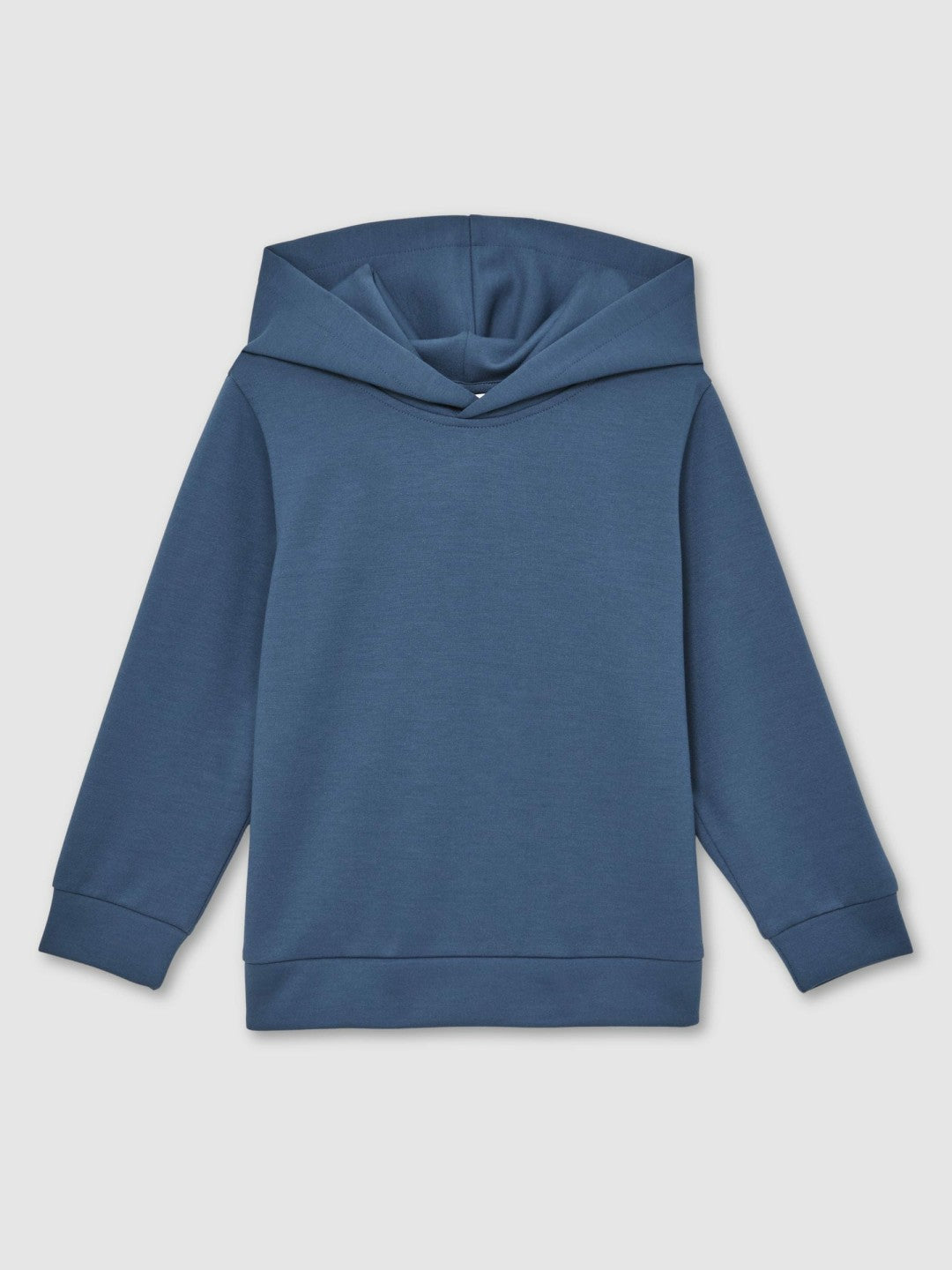 Interlock Jersey Hoodie in Ocean Blue