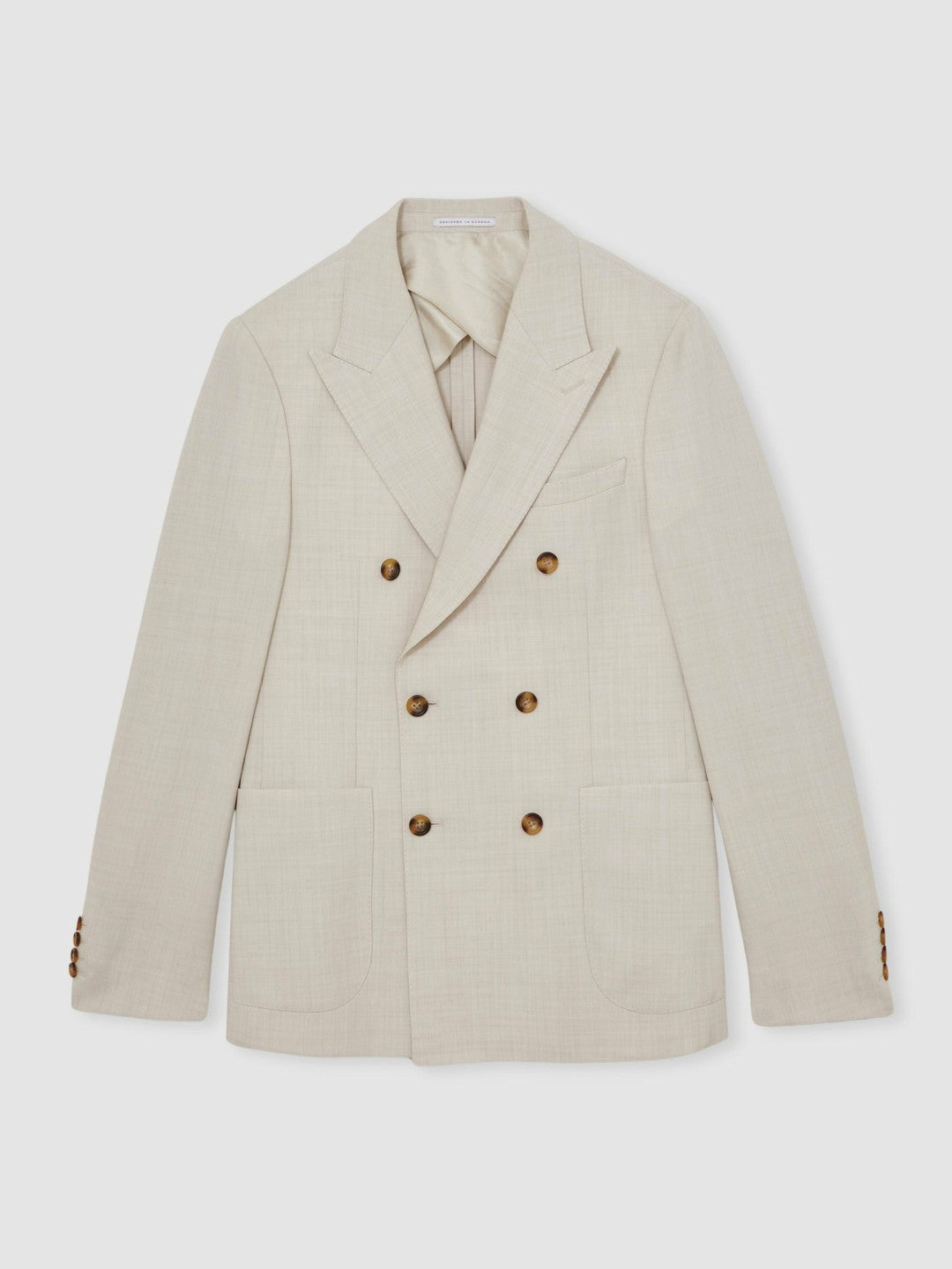 Suit Jacket in Stone