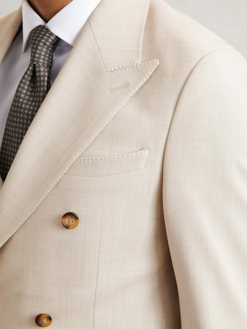 Suit Jacket in Stone