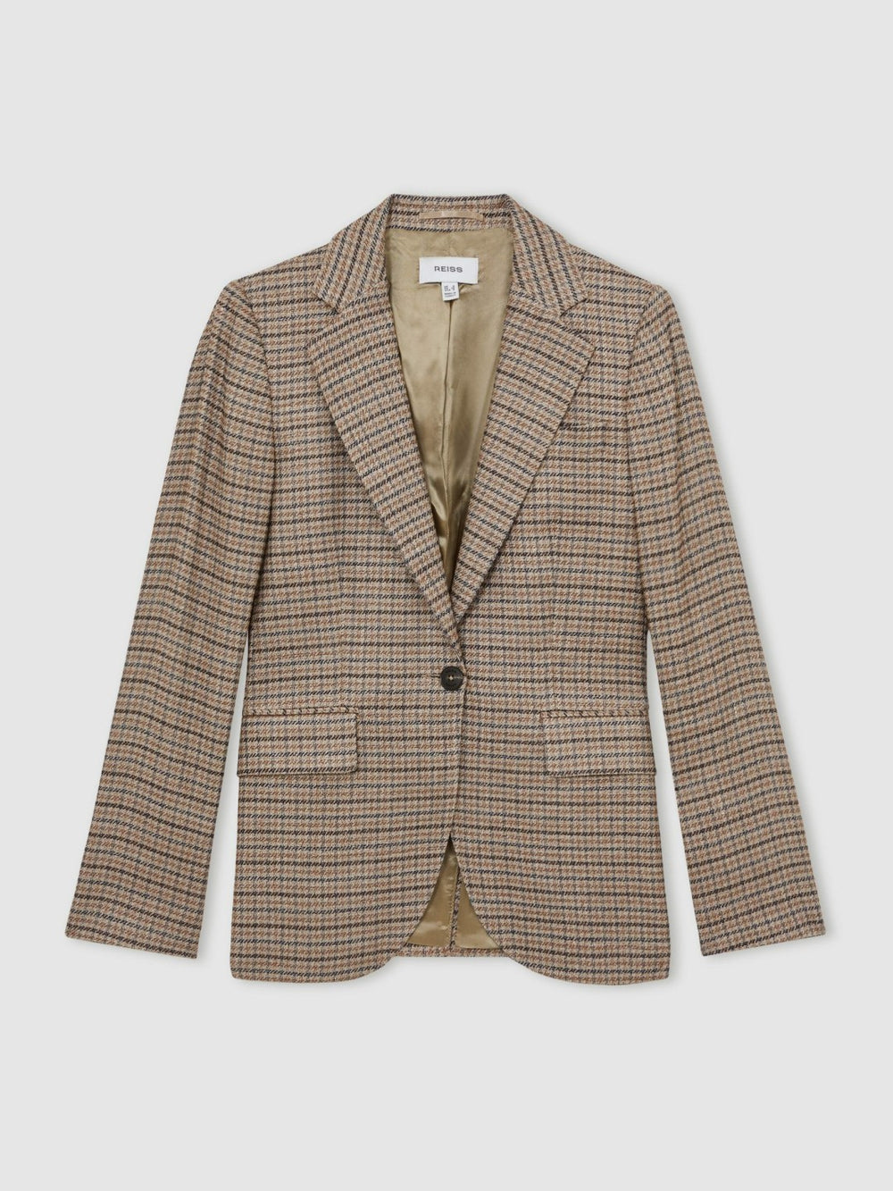 Jacket in Neutral Check