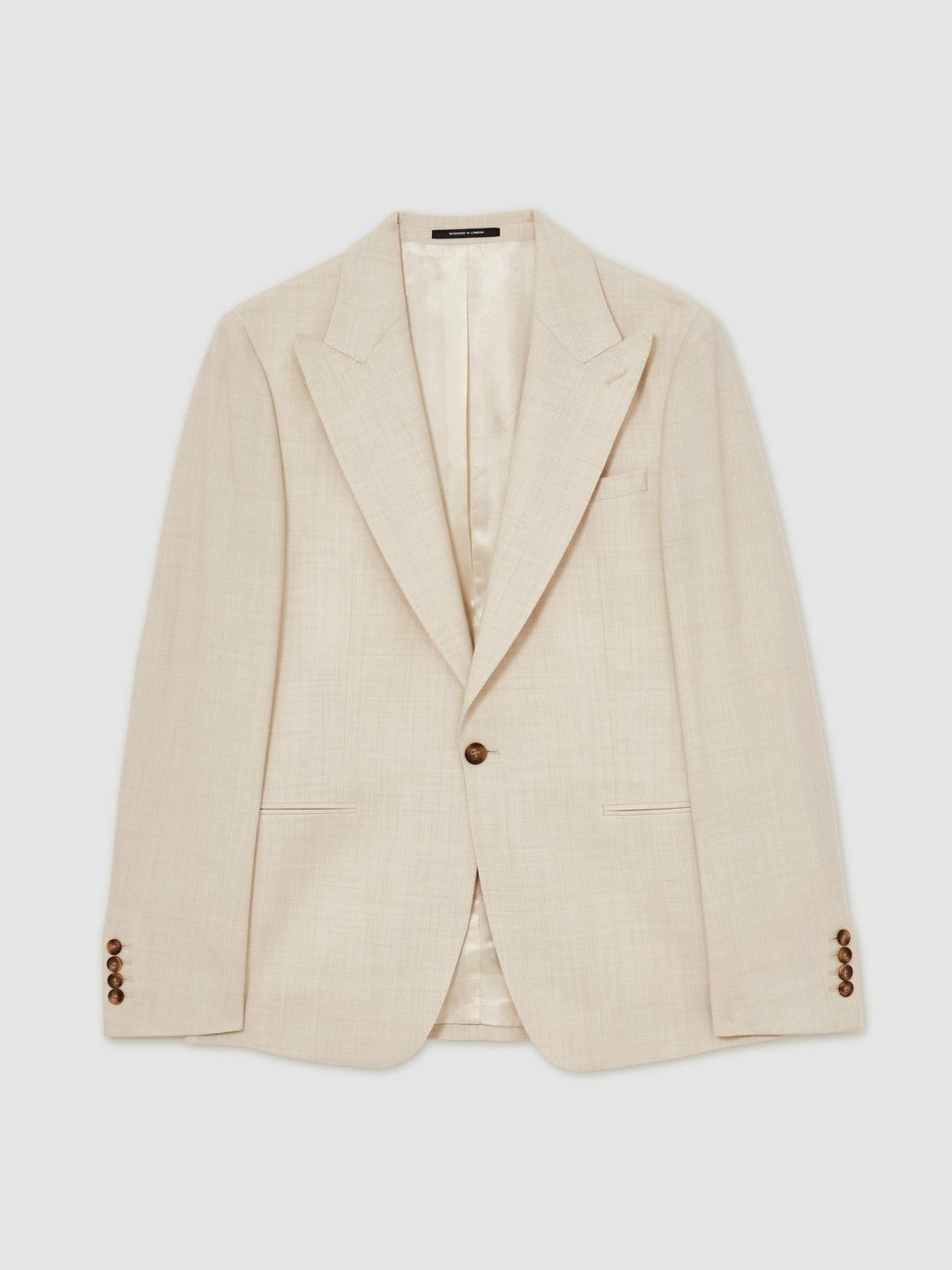 Suit Jacket in Stone