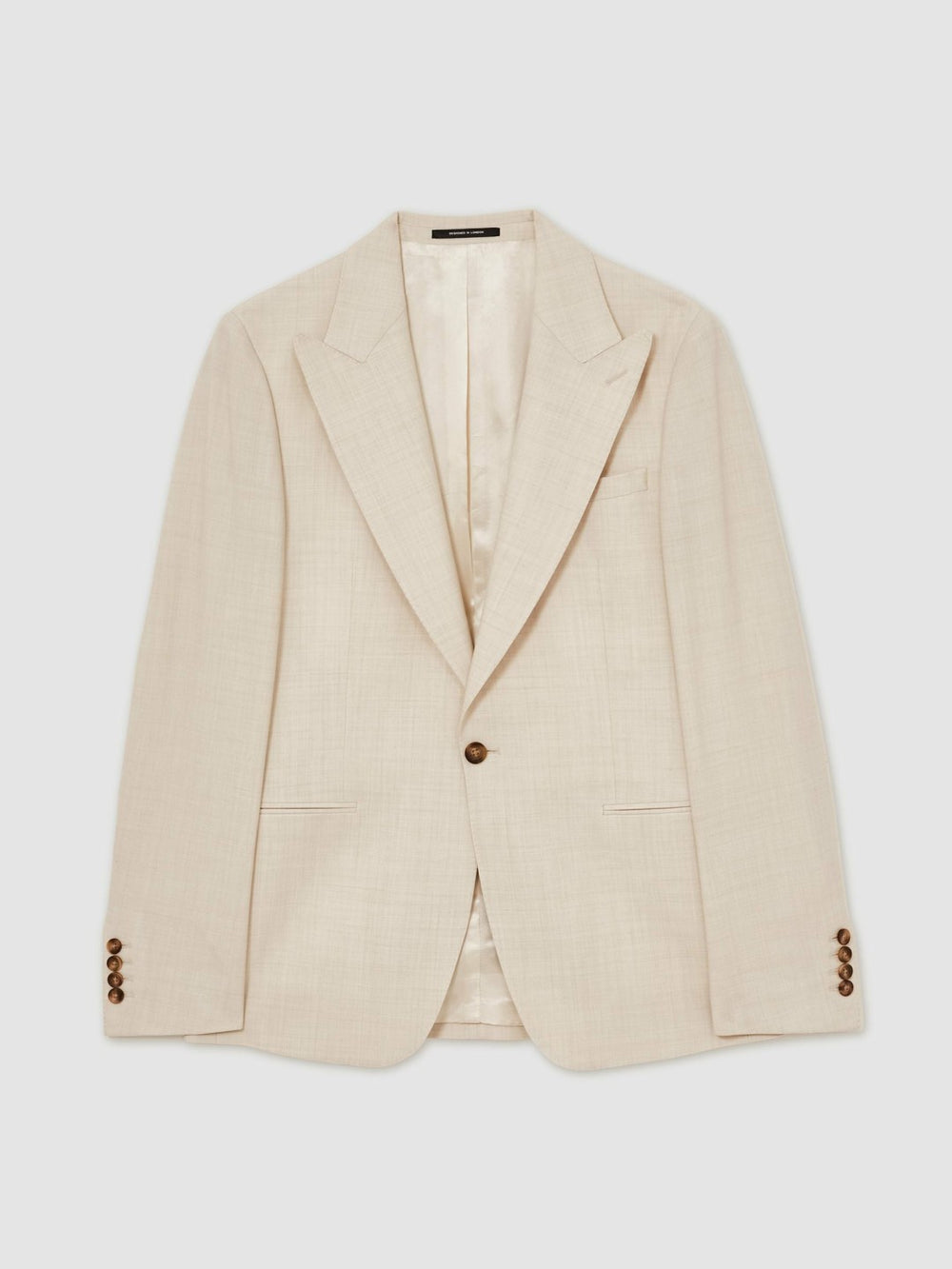 Suit Jacket in Stone