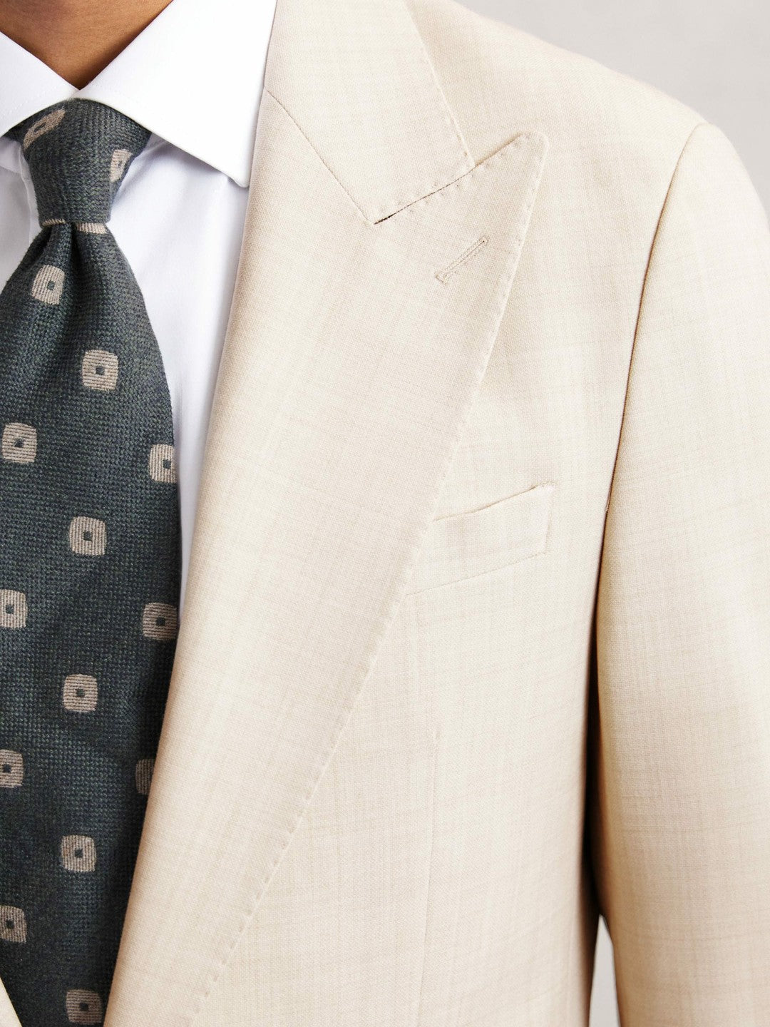 Suit Jacket in Stone