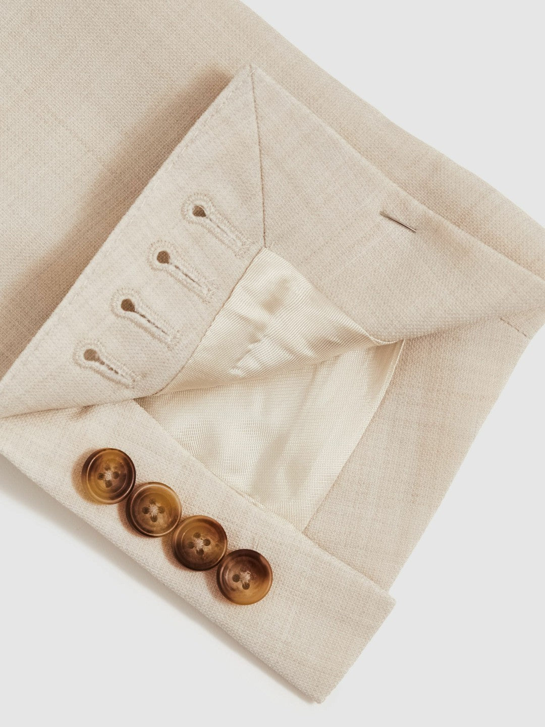 Suit Jacket in Stone
