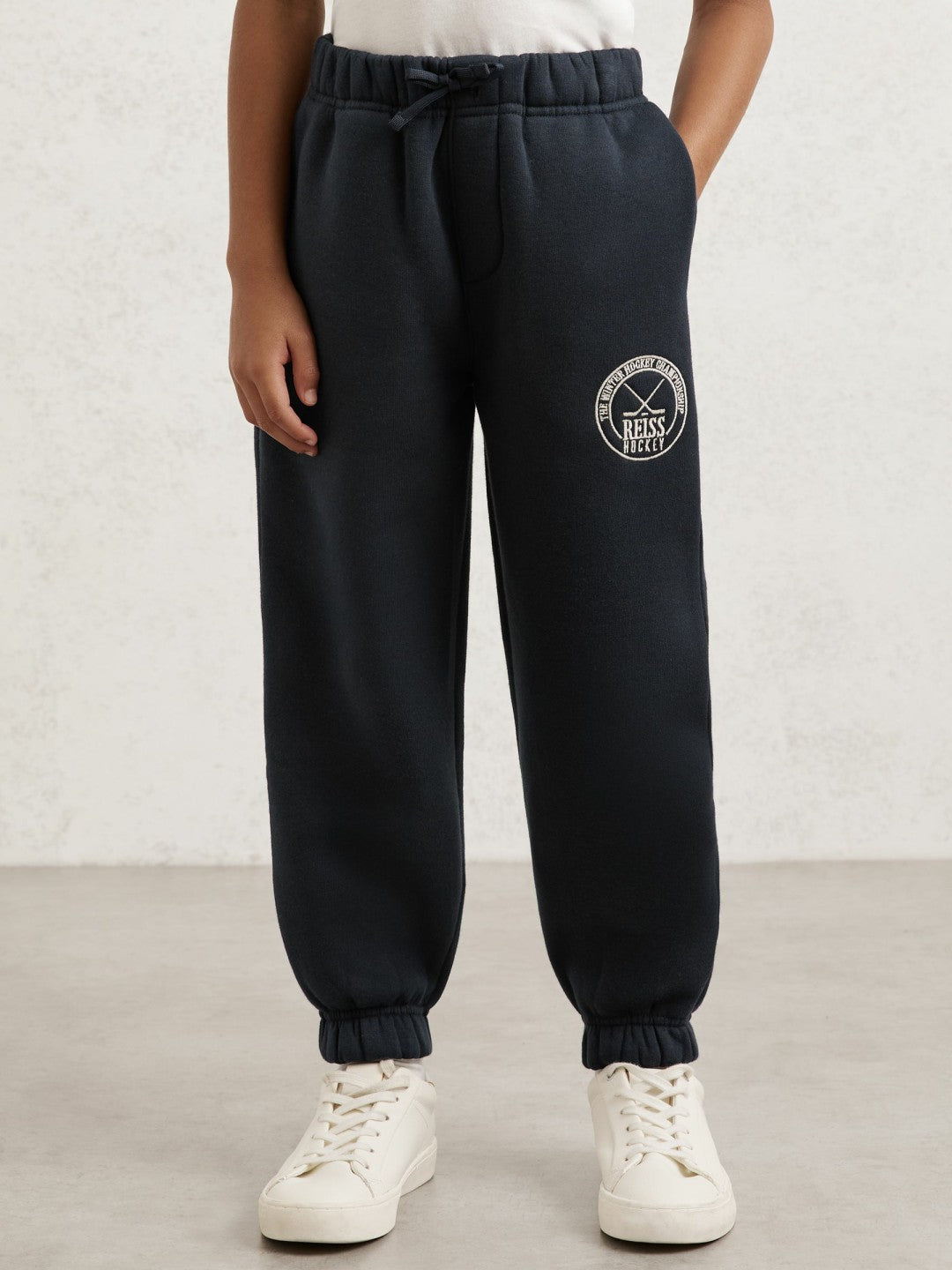 3-9 yrs Hockey Joggers in Navy